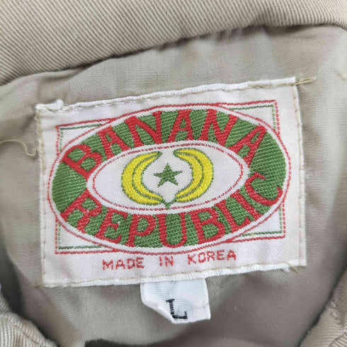 バナナリパブリック BANANA REPUBLIC 80-90s マルチポケット フィッシングベスト メンズ L