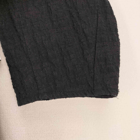 ユナイテッドアローズグリーンレーベルリラクシング UNITED ARROWS green label relaxing ツイード ペプラム プルオーバー レディース FREE