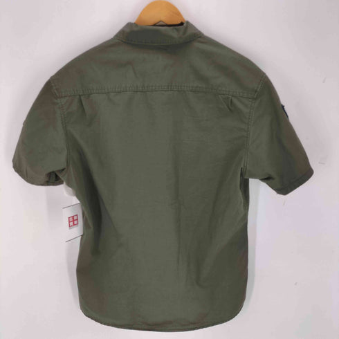 アヴィレックス AVIREX ミリタリーデザイン S/S シャツ メンズ import:XL