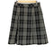 バーバリーロンドン BURBERRY LONDON ラメ チェック ミディ丈プリーツスカート レディース JPN:38