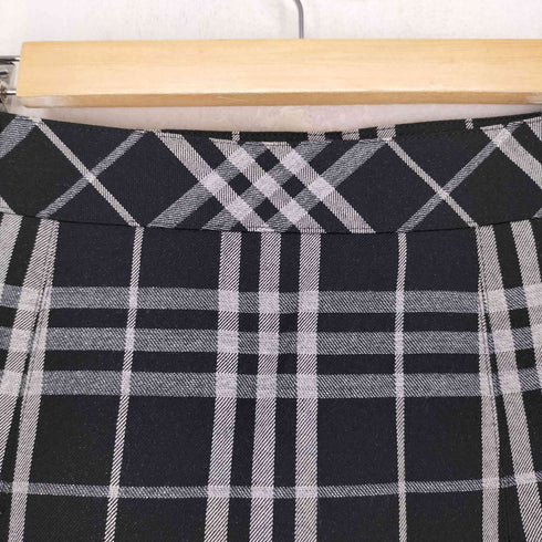 バーバリーロンドン BURBERRY LONDON ラメ チェック ミディ丈プリーツスカート レディース JPN:38