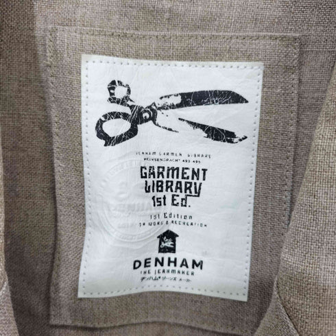 デンハム DENHAM リネン 3B テーラードジャケット メンズ import:S