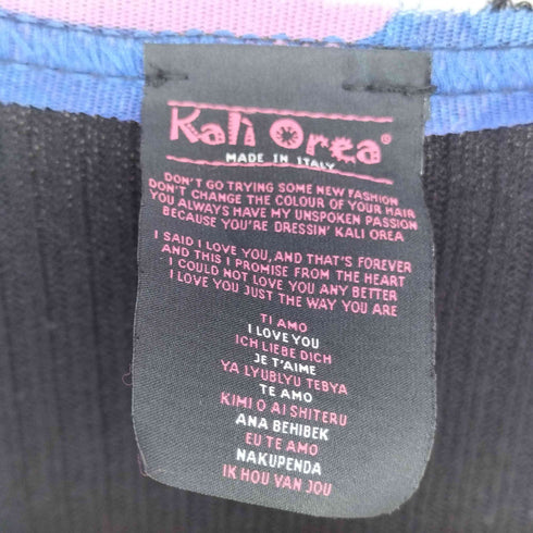kali orea イタリア製 メッシュ切替カーディガン レディース EUR:46