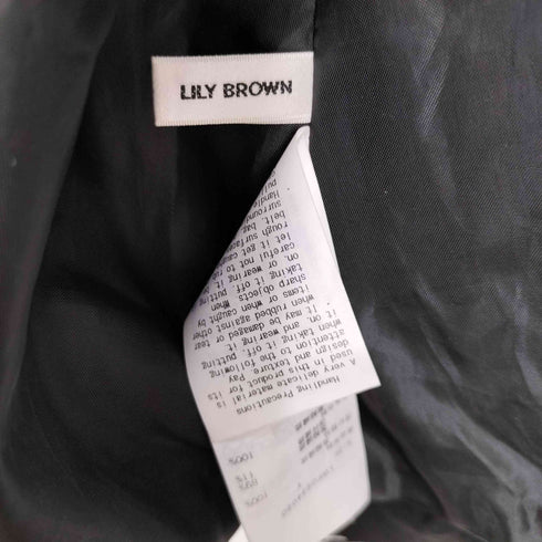 リリーブラウン Lily Brown コルセットレイヤードワンピース レディース 1