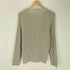 シーケーカルバンクライン ck Calvin Klein コットン リブ編み フルジップ ジップアップ ニット カーディガン メンズ import:M