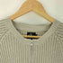 シーケーカルバンクライン ck Calvin Klein コットン リブ編み フルジップ ジップアップ ニット カーディガン メンズ import:M