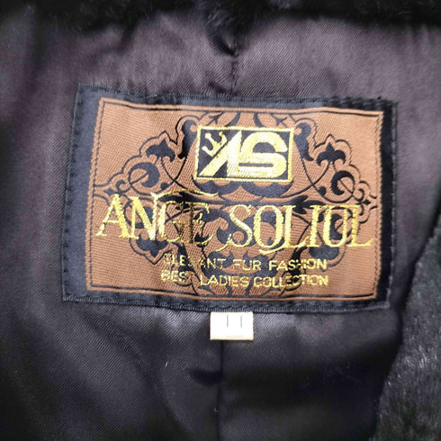 ANGE SOLIUL real fur リアルファージャケット レディース 11