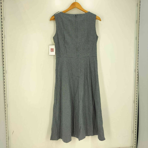 ローラアシュレイ LAURA ASHLEY ギンガムチェック ノースリーブワンピース レディース JPN:11号