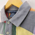 ラルフローレン RALPH LAUREN 90S SLIM FIT マルチカラー ポニー 刺繍 コットン パッチワーク ポロシャツ レディース import:S