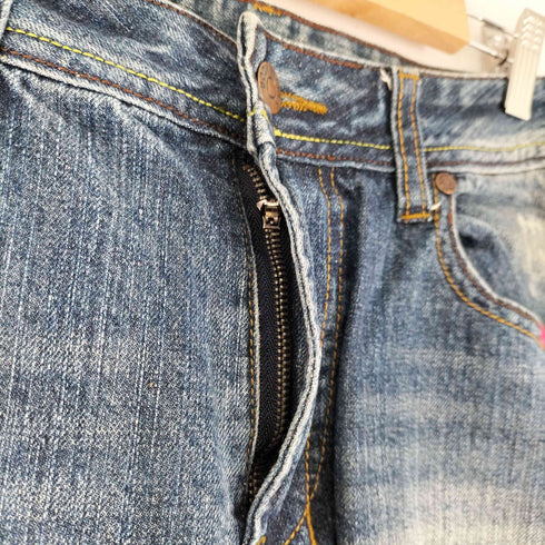 BODYMAKER ステッチデザイン デニムパンツ Y2K メンズ US:28-29