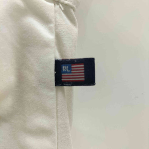 ポロジーンズ RL POLO JEANS CO. 90S インド綿 ポリ混 ワイド パンツ レディース 8