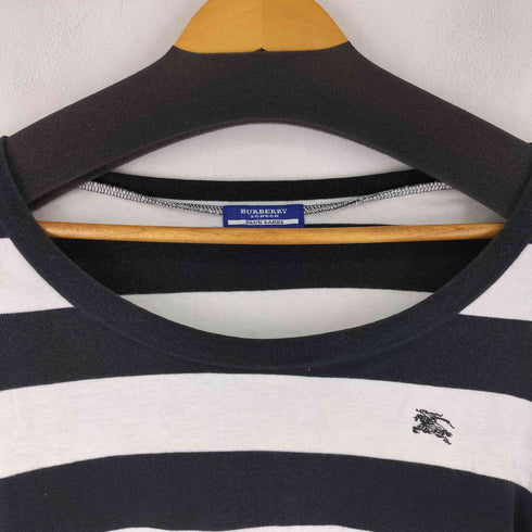 バーバリーブルーレーベル BURBERRY BLUE LABEL S/S ボーダーTシャツ レディース JPN:38