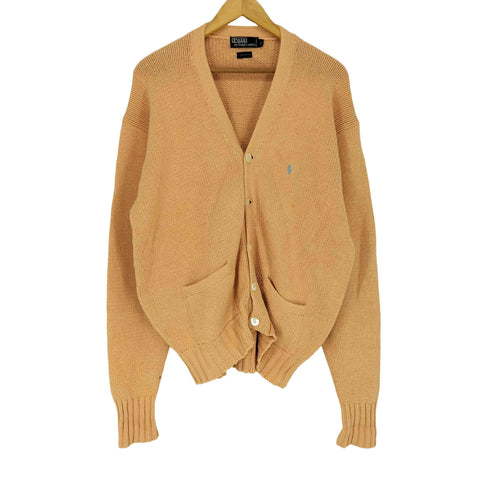 ポロバイラルフローレン Polo by RALPH LAUREN 90S ロングスリーブ 編みニット カーディガン レディース L