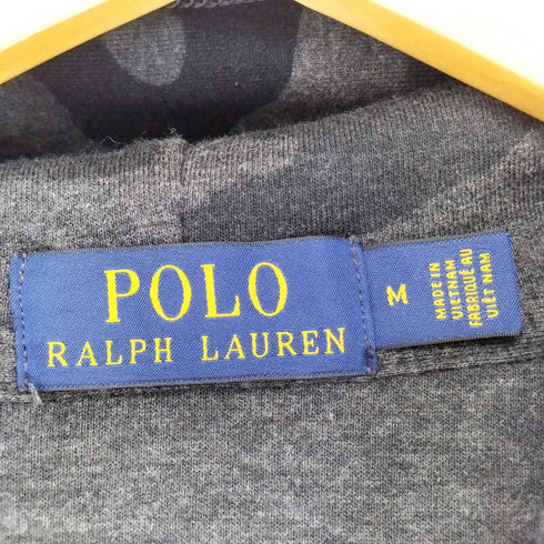 ポロラルフローレン POLO RALPH LAUREN 迷彩柄 ワッペン プルオーバーパーカー メンズ JPN:M