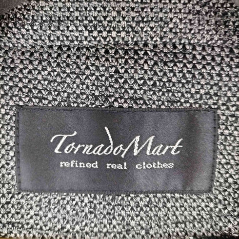 トルネードマート TORNADO MART ブライトタックメッシュ7分袖チェスター ジャケット メンズ JPN:M