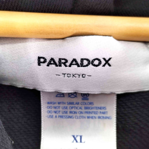 パラドックス PARADOX フロントプリント パーカー メンズ JPN:XL