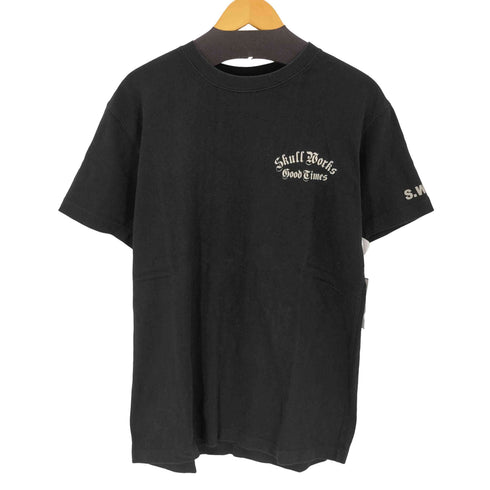 SUKULL WORKS 両面プリント S/S Tシャツ メンズ import:XL