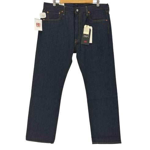 リーバイス Levis USA製 PREMIUM ボタンフライ トゥーホースブルーストレートデニムパンツ メンズ W36 L32