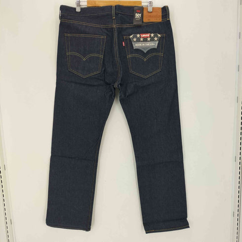 リーバイス Levis USA製 PREMIUM ボタンフライ トゥーホースブルーストレートデニムパンツ メンズ W36 L32