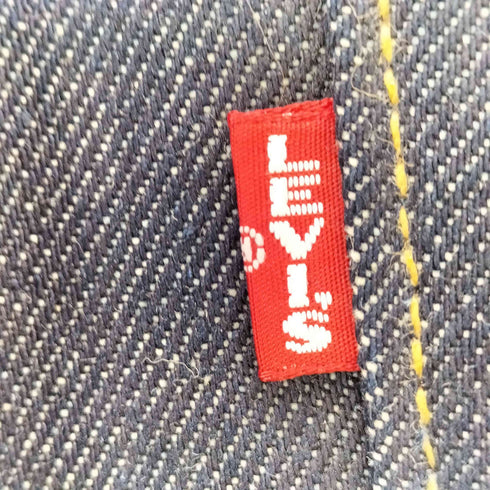 リーバイス Levis USA製 PREMIUM ボタンフライ トゥーホースブルーストレートデニムパンツ メンズ W36 L32