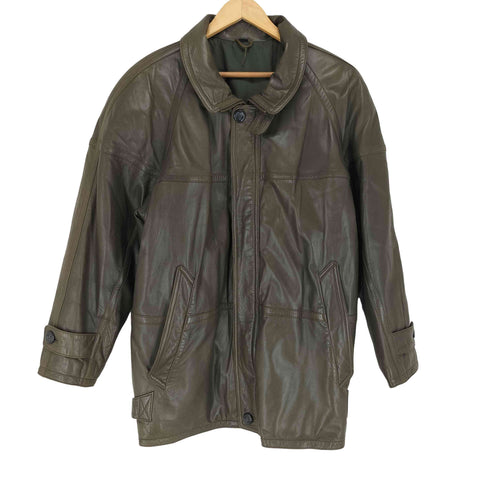 sheep leather シープ レザー カーコート メンズ M