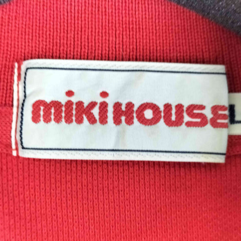 ミキハウス miki HOUSE 両面ロゴプリント S/S ポロシャツ メンズ JPN:L