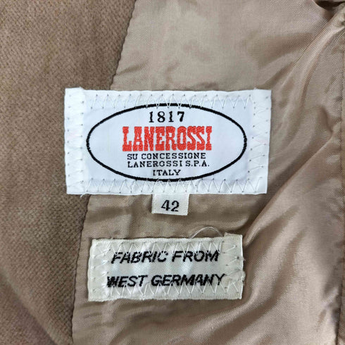 LANEROSSI ベロアテーラードジャケット メンズ JPN:42