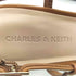 チャールズアンドキース CHARLES&KEITH メタリックバー ポインテッドスリングバックスティレット レディース