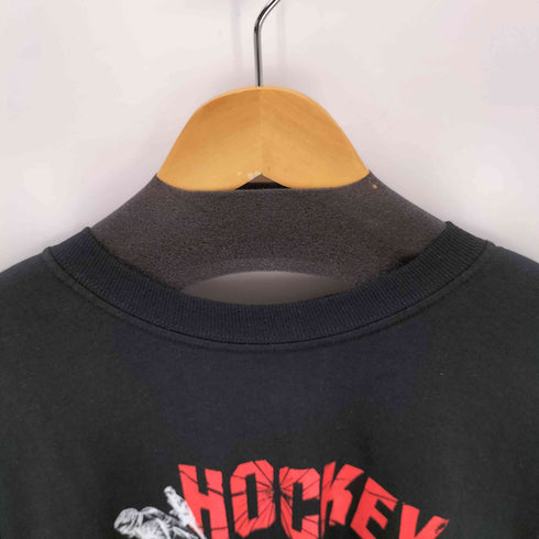 ホッケー HOCKEY ラバープリント L/S Tシャツ メンズ import:XL