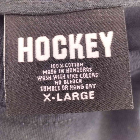 ホッケー HOCKEY ラバープリント L/S Tシャツ メンズ import:XL