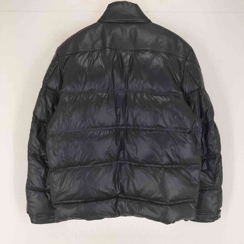 CHRISTIAN MODE 肩レザー ロングスリーブ ダウンジャケット casual メンズ LL