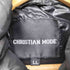 CHRISTIAN MODE 肩レザー ロングスリーブ ダウンジャケット casual メンズ LL