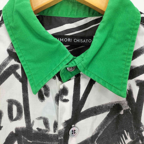 ツモリチサト TSUMORI CHISATO アートプリント 半袖シャツ レディース JPN:1