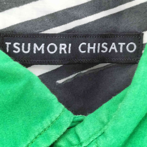 ツモリチサト TSUMORI CHISATO アートプリント 半袖シャツ レディース JPN:1