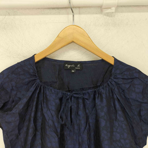 アニエスベー agnes b. ノースリーブ チュニックワンピース レディース 36