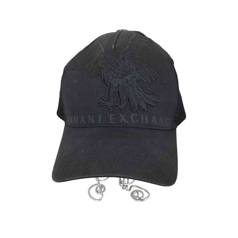 アルマーニエクスチェンジ ARMANI EXCHANGE イーグルロゴ メッシュキャップ メンズ ONE SIZE