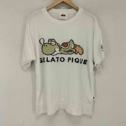 ジェラートピケ gelato pique キャラクター プリント ジャガードプルオーバー ショートパンツ セットアップ レディース ONE SIZE