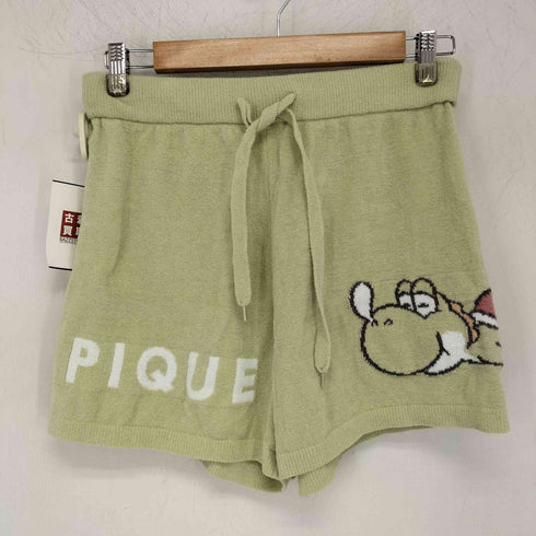 ジェラートピケ gelato pique キャラクター プリント ジャガードプルオーバー ショートパンツ セットアップ レディース ONE SIZE