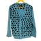ツモリチサト TSUMORI CHISATO ドット スターベロア ウール Vネックカーディガン レディース JPN:2