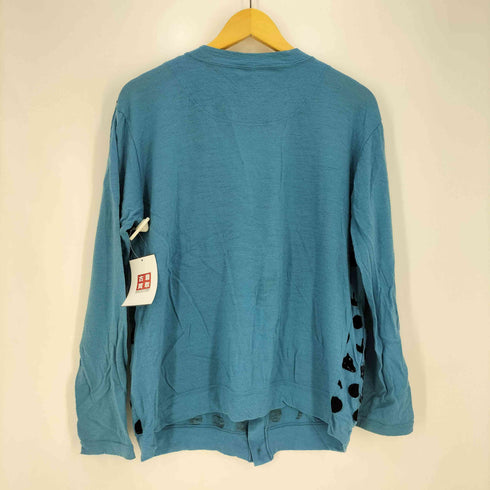 ツモリチサト TSUMORI CHISATO ドット スターベロア ウール Vネックカーディガン レディース JPN:2