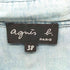 アニエスベー agnes b. プルオーバー デニムシャツワンピース レディース 38