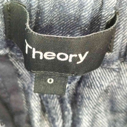 セオリー theory TREECA PULL ON TIERRA WASH リネンレーヨン センタープレス スラックス レディース JPN:0