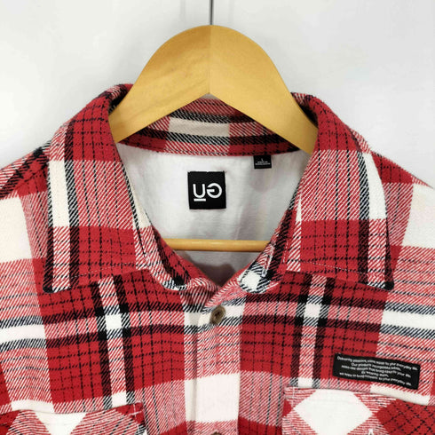 ジーユー GU ヘビーフランネルシャツ メンズ JPN:L