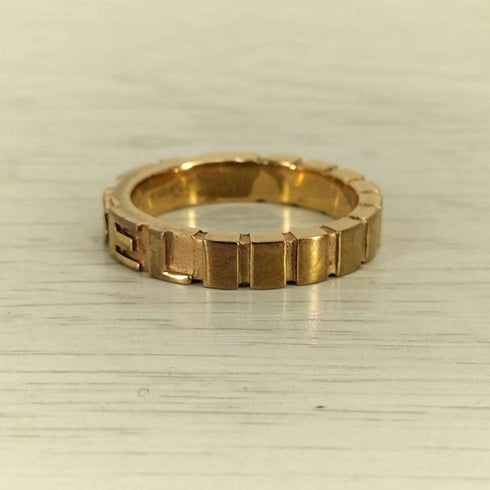 ディーゼル DIESEL Pinkgold Ring ロゴリング メンズ 6