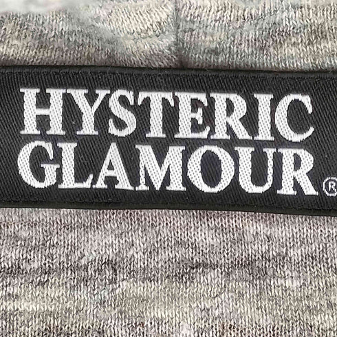 ヒステリックグラマー HYSTERIC GLAMOUR ガールプリント リバーシブル ボーダー ジップアップパーカー メンズ JPN:S