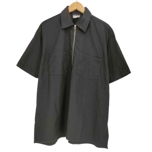 フレッシュサービス Fresh Service SHORT SLEEVE 1/2 ZIP メンズ JPN:M