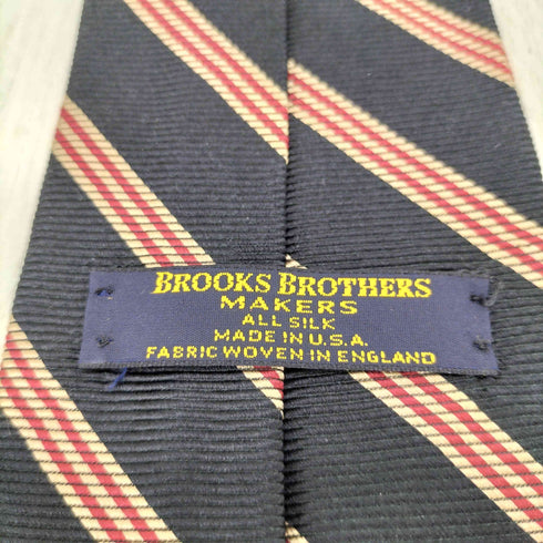 ブルックスブラザーズ BROOKS BROTHERS シルク100% ストライプ ネクタイ メンズ