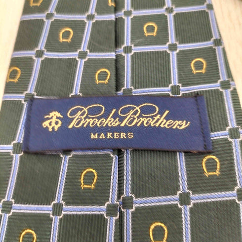 ブルックスブラザーズ BROOKS BROTHERS シルク100% 総柄 ネクタイ メンズ