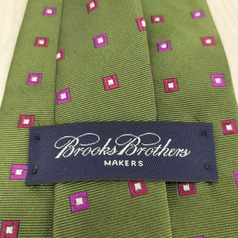 ブルックスブラザーズ BROOKS BROTHERS シルク100% 総柄 ネクタイ メンズ