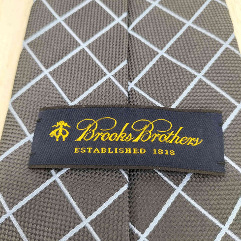 ブルックスブラザーズ BROOKS BROTHERS シルク100% チェック ネクタイ メンズ